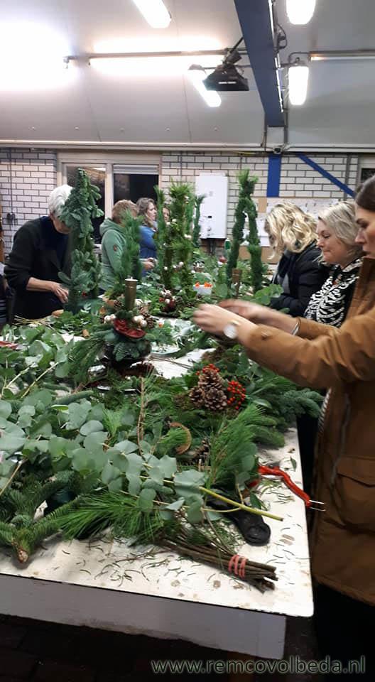 kerstworkshop 2018 volbeda flowerfarm